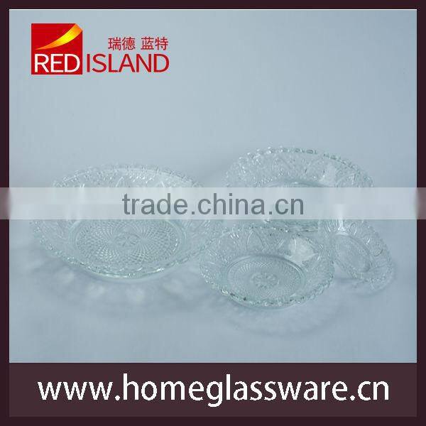 clear and cheap glass tray of dishware type and CE/EU ,SGS CERTIFICATION