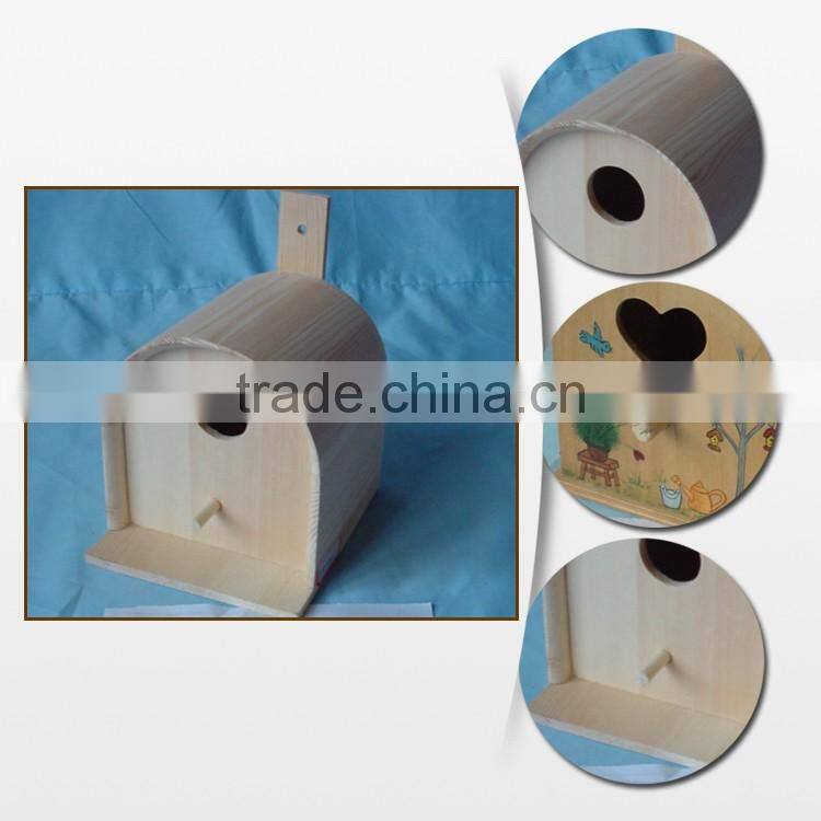 Good Quality Custom New Design Wooden Bird House