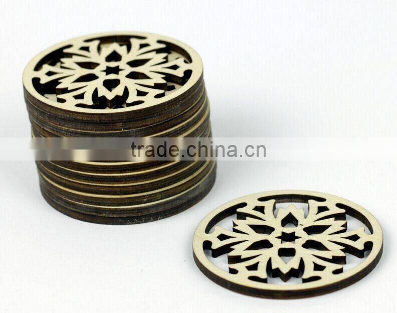 Hot sale products small wood crafts for Christmas , Christmas gifts for wholesale
