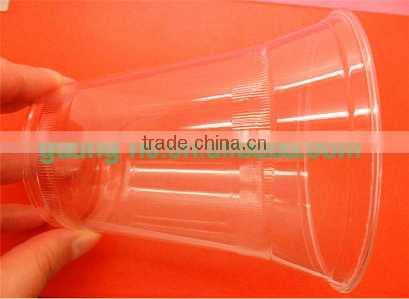 one-time/one-off compostable Plastic PLA(polylactic acid) ice cream cup