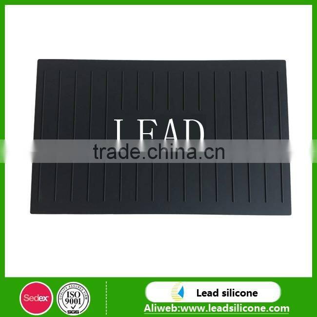 SEDEX4P ISO9001 Certificate Heat Resistant Silicone Fridge Mat Customized Logo Silicone Beer Mat Silicone Fridge Mat