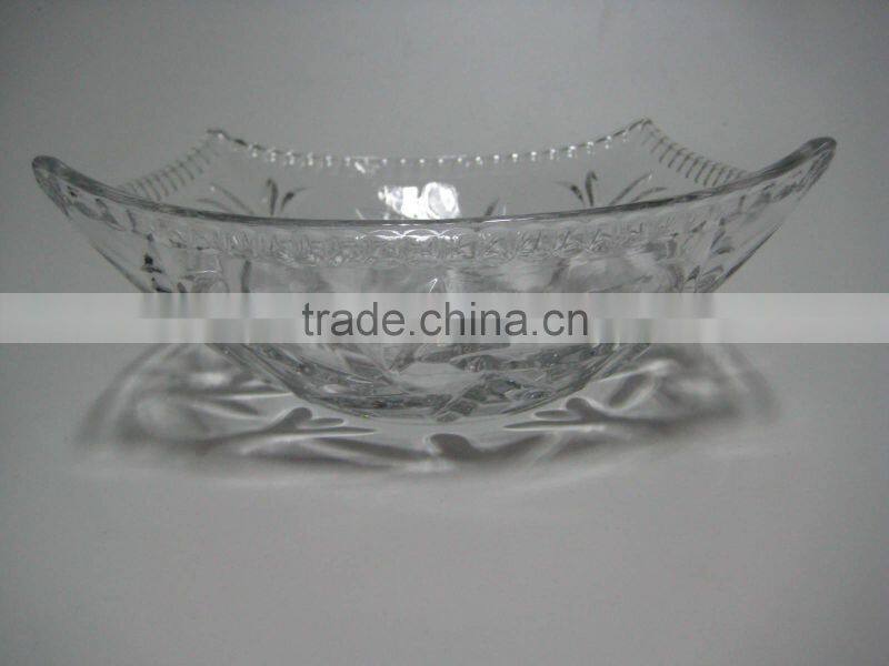 2014 New glass bowl ,wholesale 7pcs glass set