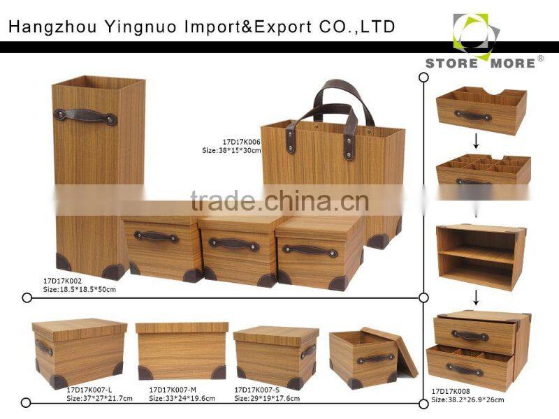 Solid Orange Color 600D Polyester Household Storage Foot