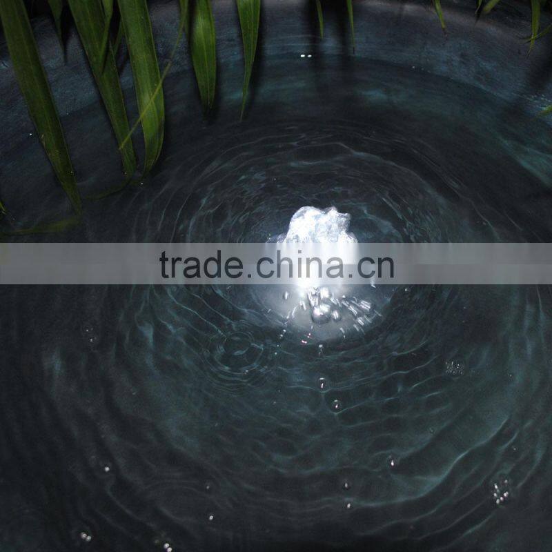 Decorative Resin Large Pot Electric LED Patio Garden Water Fountain