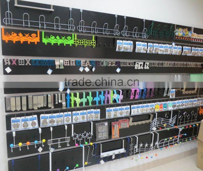 Bathroom Stainless Steel Wall Mounted Clothes Hook With 4 Hooks