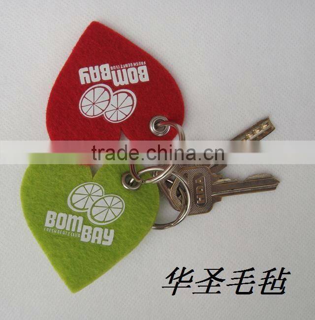 felt keychain, Promotion Colorful And Fashion Felt Keychain, Cute Felt Keychain, Felt Fabric Keychain from Key Chains Supplier