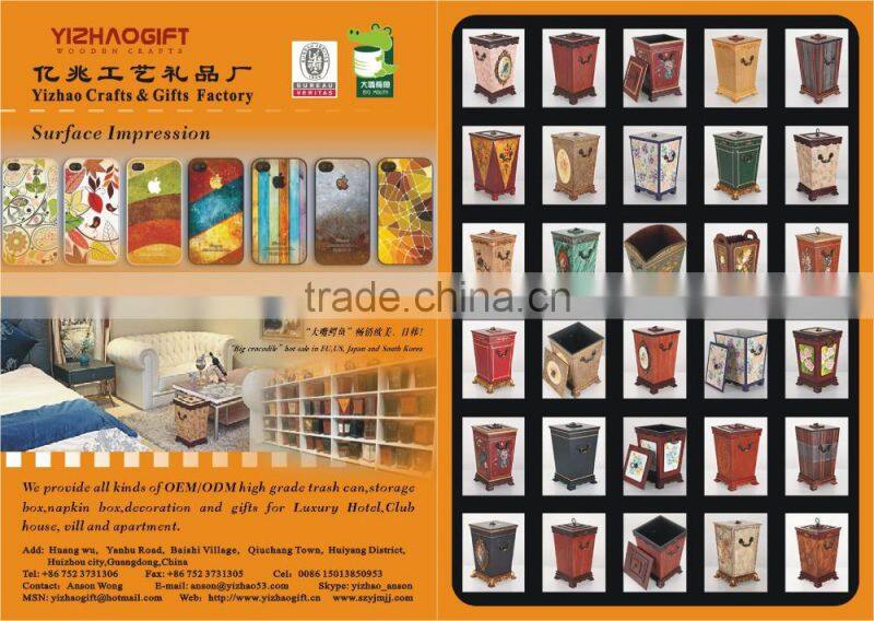 High Quality Small Unfinished Wooden Box With Slide Lid