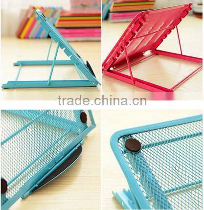 Wholesale Stock Small Order Plastic Folding Laptop/Ipad Storage Rack