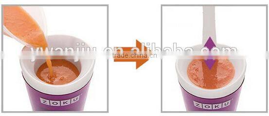 Supply fashion Homemade ice cream machine smoothie cup / milkshake cup