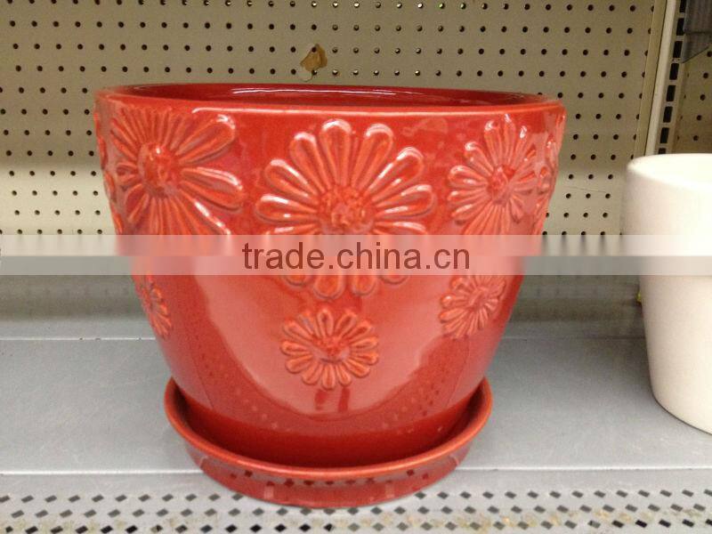 Vietnam Indoor clay flower pots