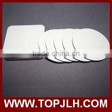 China Supplier Hot Sell wholesale custom bulk blank cheap round mdf cork coaster