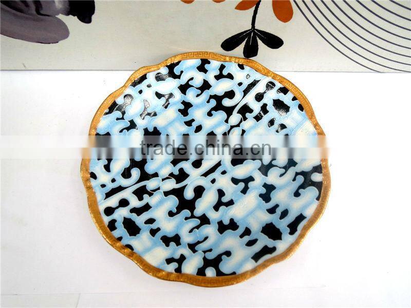 Blue Porcelain Ceramic coffee Cups and Saucers