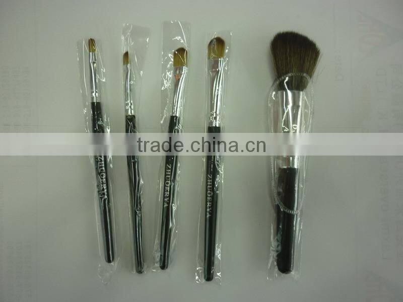 cheap eyeshadow brush make up brush,beauty cosmetic brush eyeshadow brush ,with multicolor handle