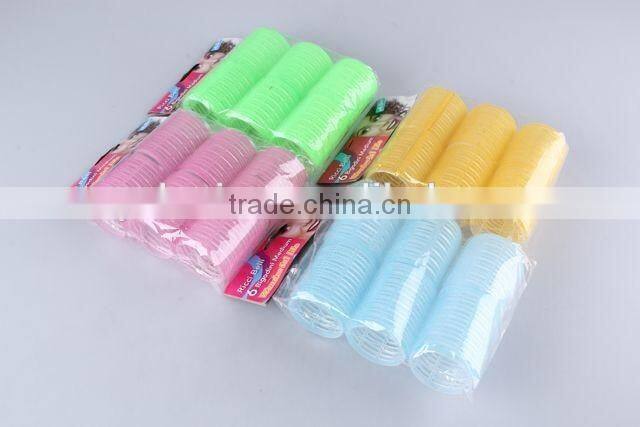 6PC Plastic HAIR ROLLERS/Hair Tools/nylon paster