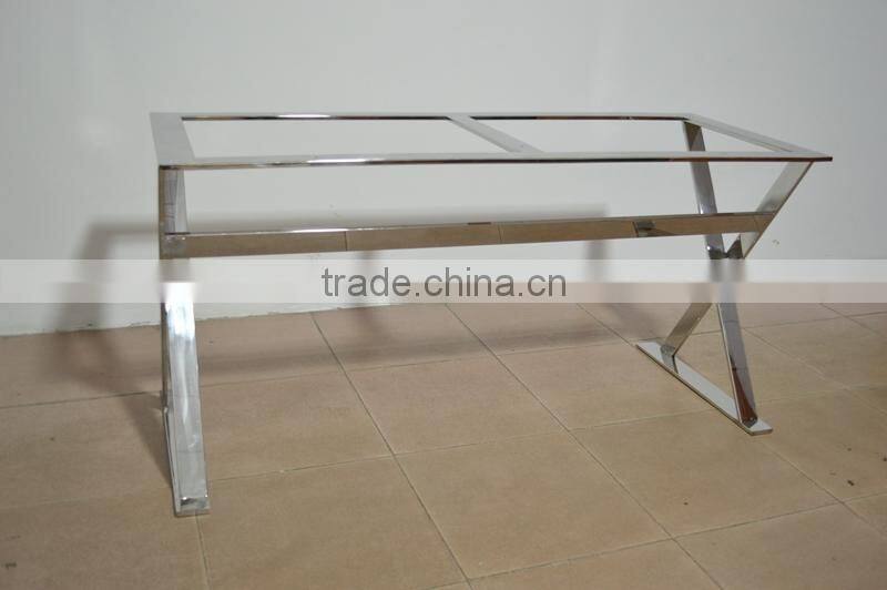 Stainless steel dining table base