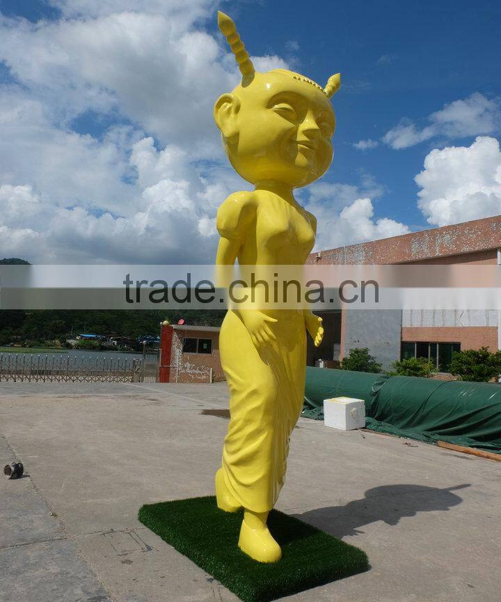 Tall 8m fiberglass display sculpture