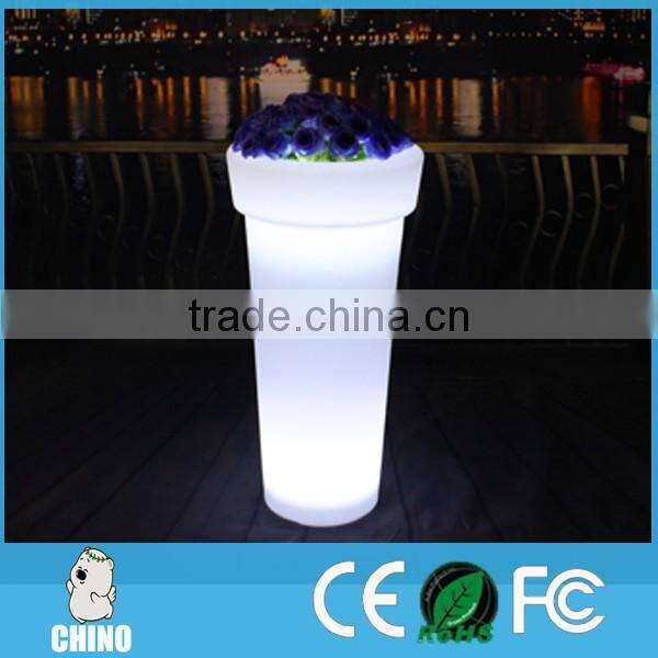Color Changing LED Solar Powder outdoor flower pot