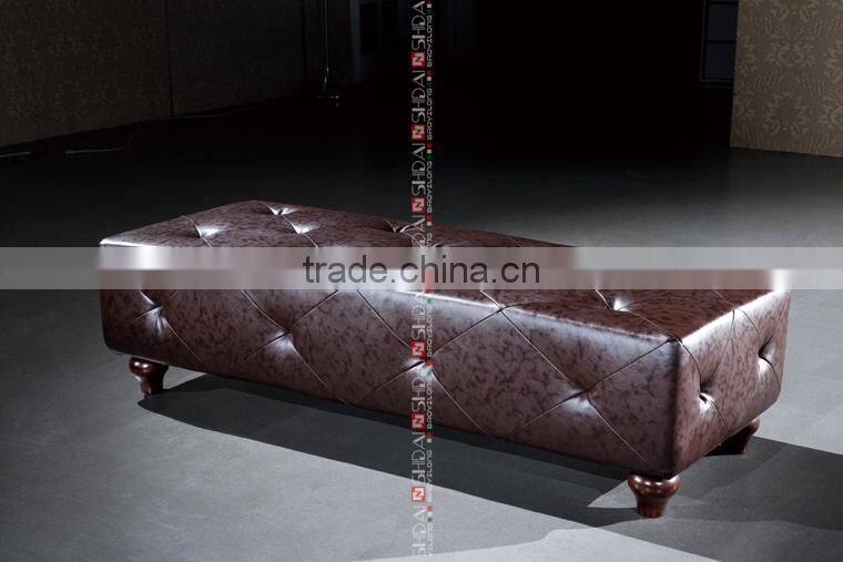 leather ottoman, indian ottoman, modern ottoman K03