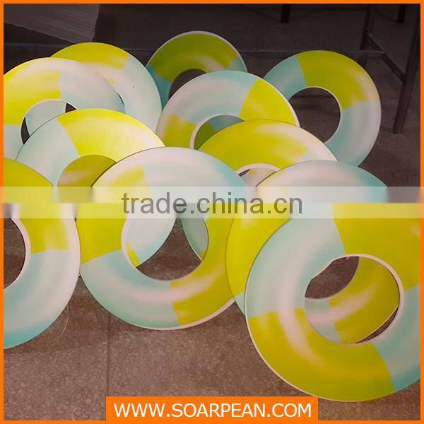 customized PVC swimming ring for windows display
