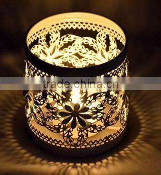2016 square metal candle holder tealight holder small lantern