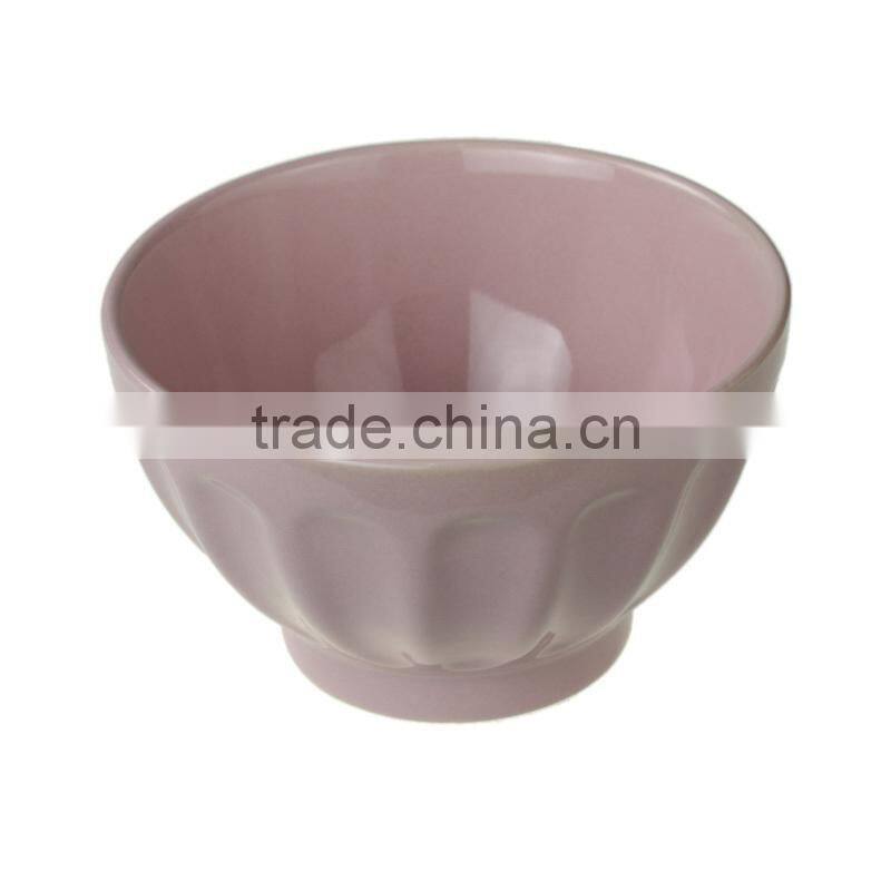 Ceramic cheap color cheese bowl