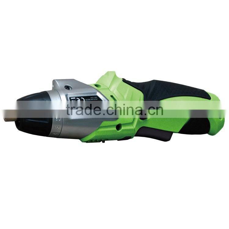 3.6v Li-ion cordless screwdriver electric screwdriver rechargeable screwdriver with torque setting