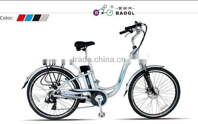 26" city electric bike city star bike electric city bike for lady