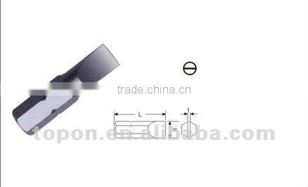 1/4 hex shank slotted bits