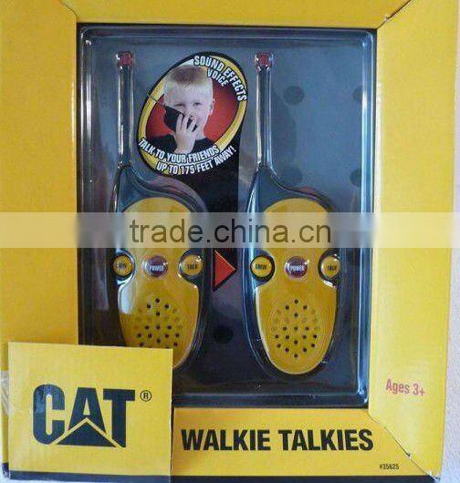 2016 hot kids walkie talkie toys, toy interphone for children from dongguan china ICTI manufacturer