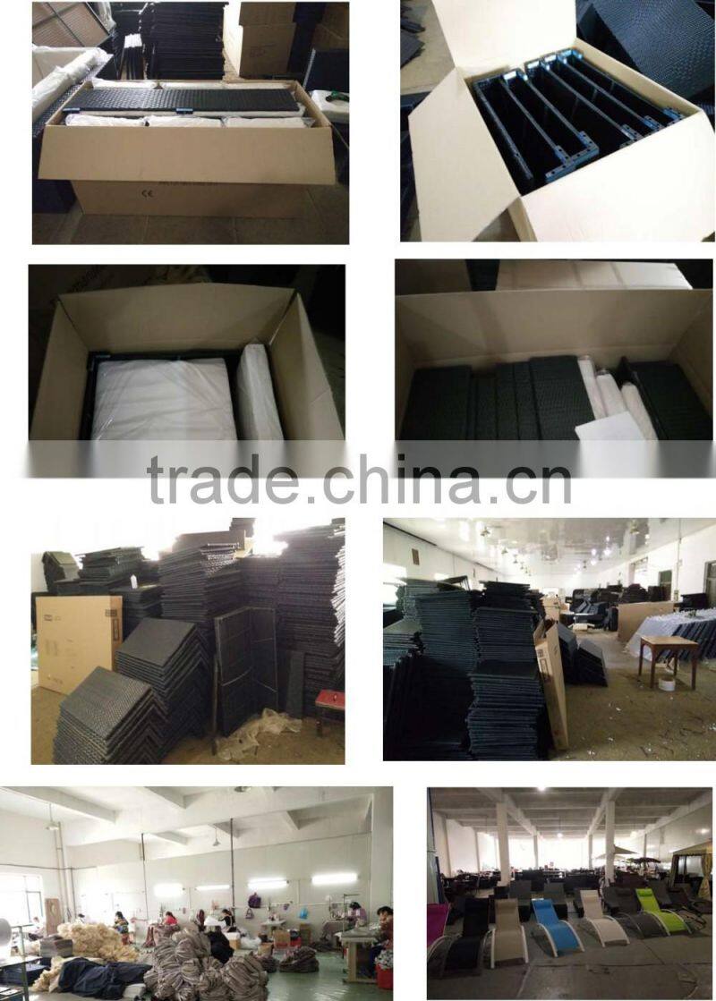 3piece KD Black Rattan Garden Sofa Sets