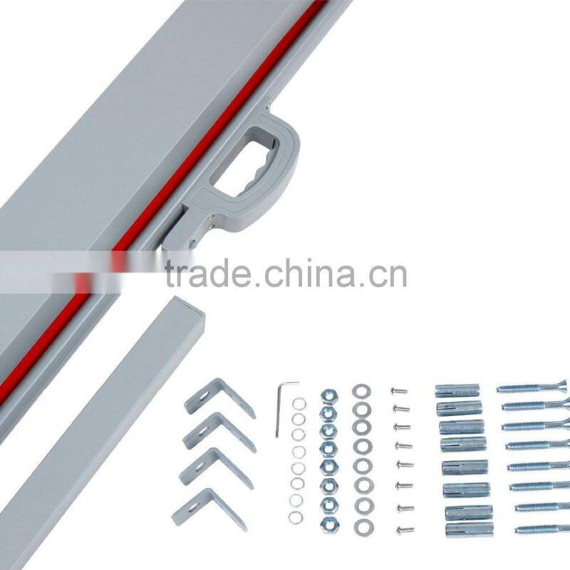 3x1.2M Garden Durable Waterproof Aluminum Red Side Shade Awnings