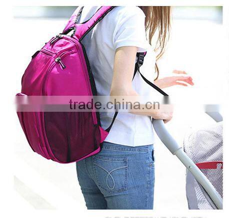 Latest design nylon western diaper bags mom bag