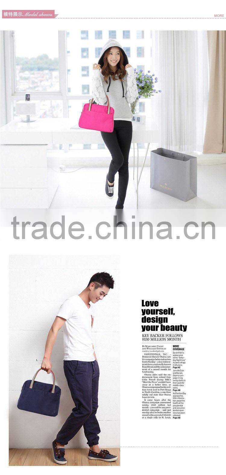 2015 Nice quality hand carry bag canvas