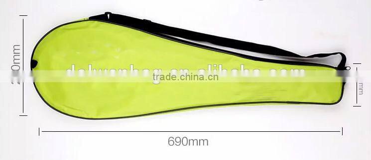 Hot selling simple badminton racket bag for sports with polyester