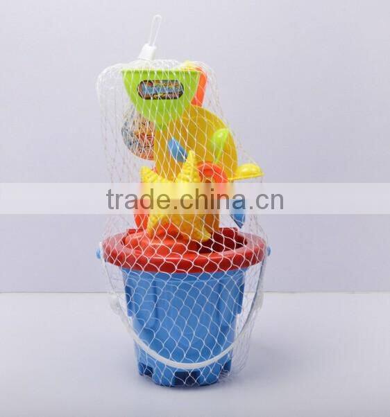 Hot Selling Beach Toy Set Sand Beach Cart With 5pcs Accessory