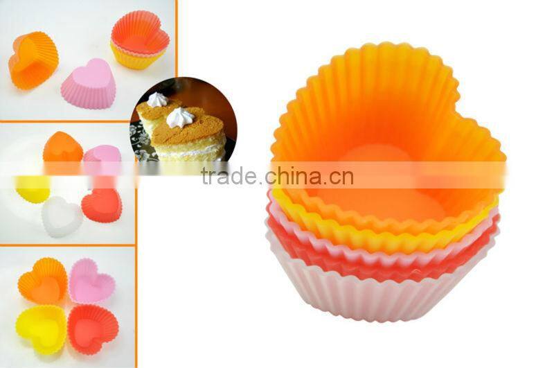 Custom flower shape silicone cake mould
