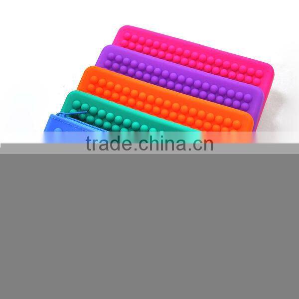 Rectangle shape zipper coin bag