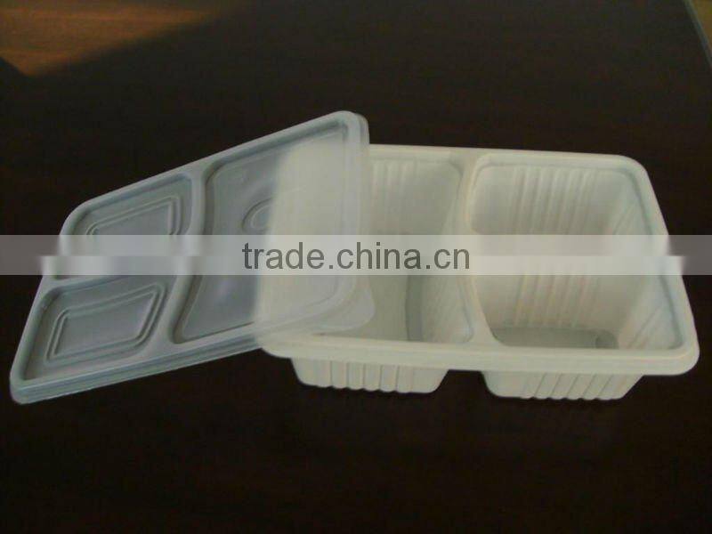 plastic food container and lid