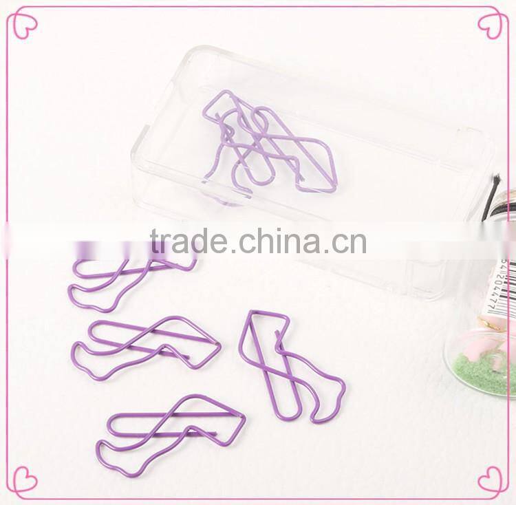 Advertising gifts OEM hand finger shaped paper clips
