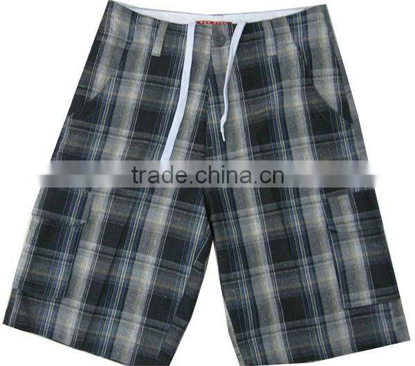 BZ-1025 custom shorts check shorts surf shorts