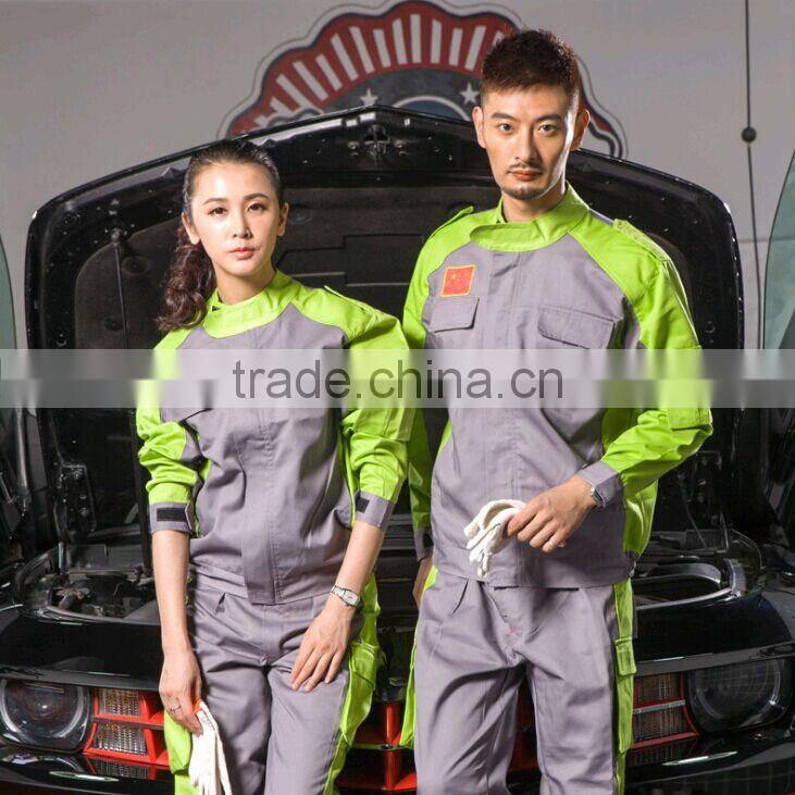 green professional car repair clothing manufacturer