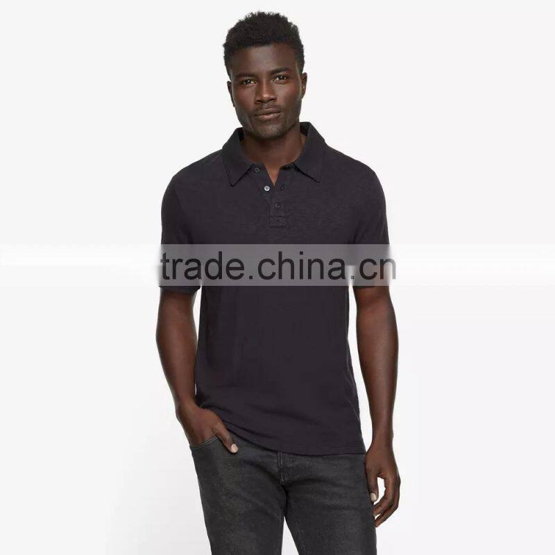 Custom tailored fit classic polo OEM men polo t shirt