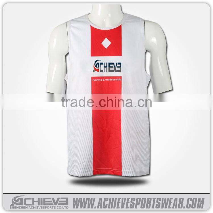 Running singlet coolmax running vest wholesale running singlets