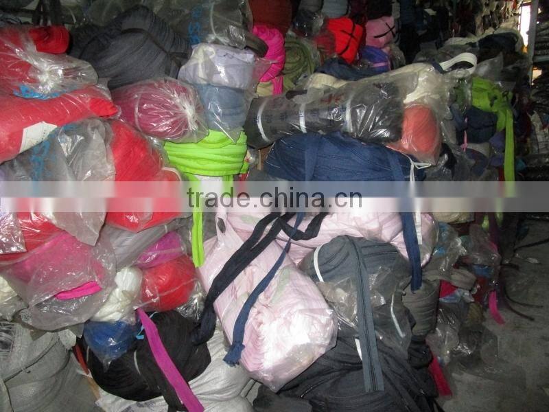 Nylon zipper stock lots made in china