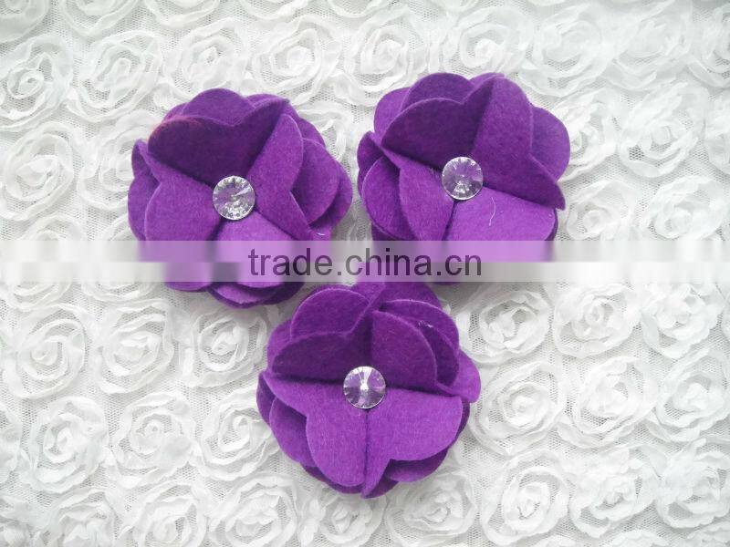 Beautiful fashion accessories for clothes artificial flowers for headbands