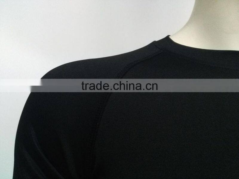 2017 New Style Especial Sublimation Fitness Clothing Compression Running Shirt