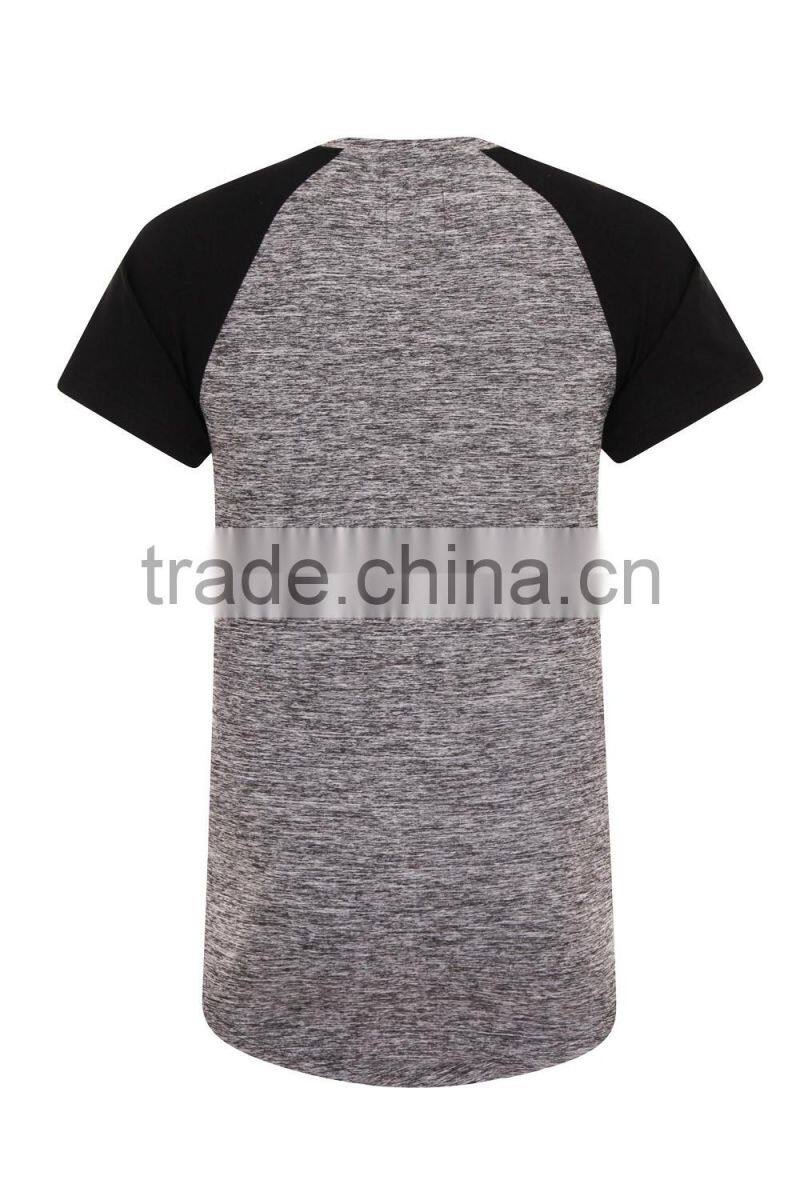 tri blend fitness t shirts for men, custom gym t-shirt, high quality slub slim fit t shirt