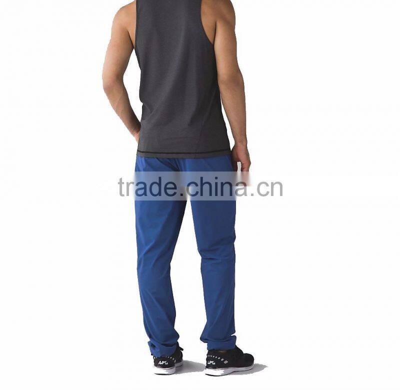 Water proof woven fabric training pants mens trekking pants