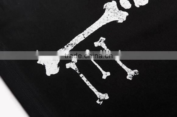 wholesale alibaba fashion design Skull Pattern Fitted Men vests