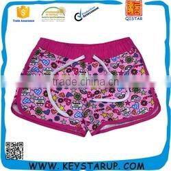 Flower Print Boardshorts for Ladis